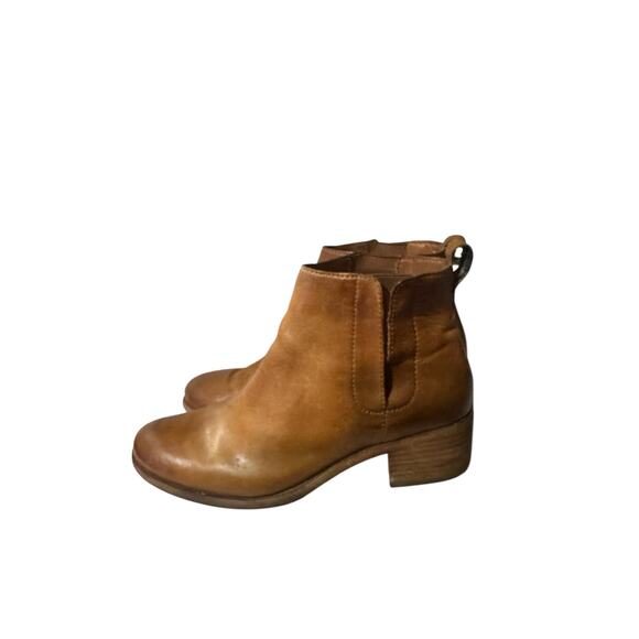 Kork Ease Women’s Mindo Ankle Leather Slip On Booties Brown Size 9.5 M - Picture 2 of 8